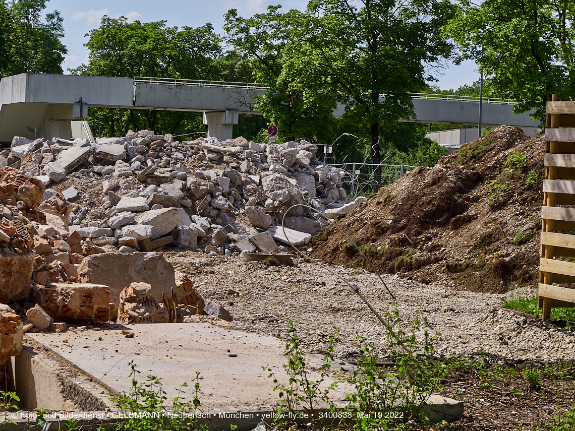 19.05.2022 - Baustelle am Haus für Kinder in Neuperlach